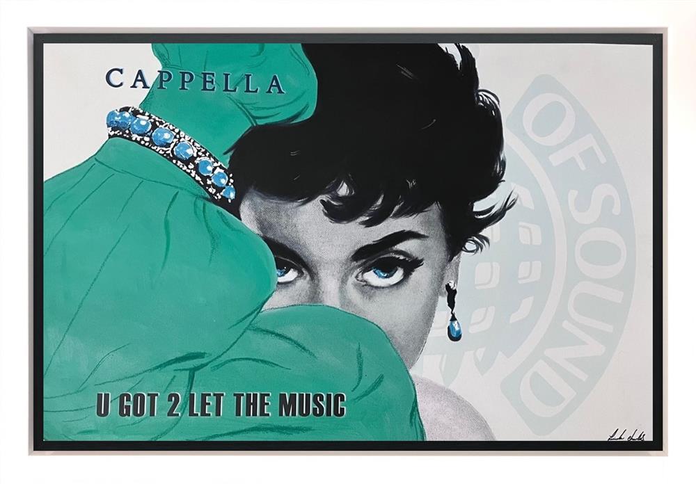 Linda Charles | U Got 2 Let The Music | Original British Art - EB London