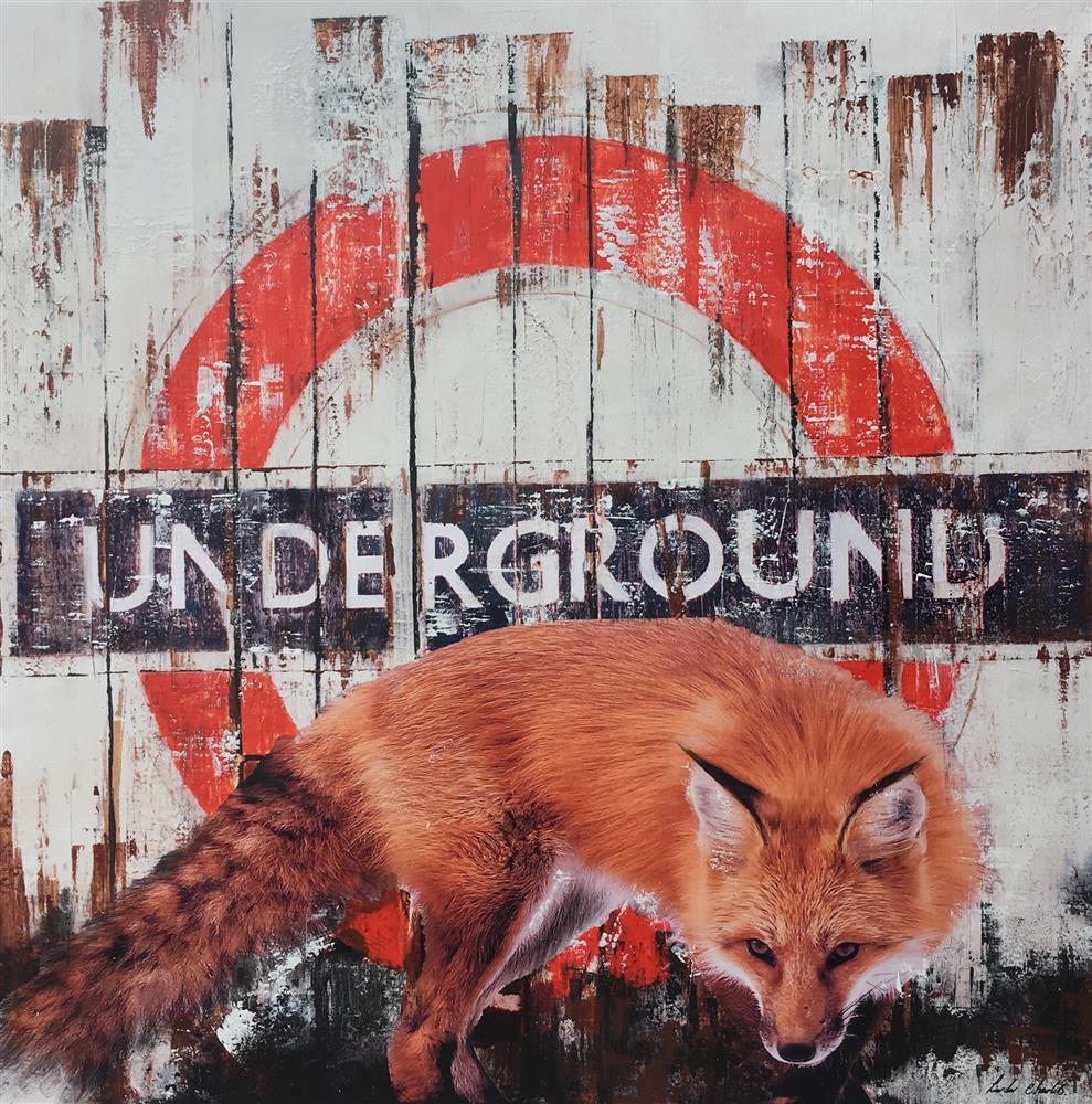 Linda Charles | Underground Fox | Original British Art - EB London
