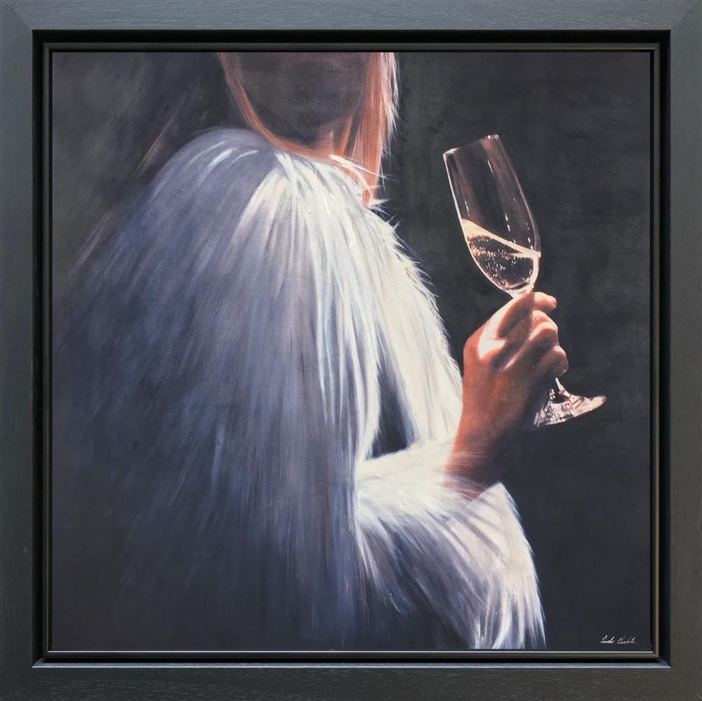 Linda Charles | White Champagne ~ | Original British Art - EB London