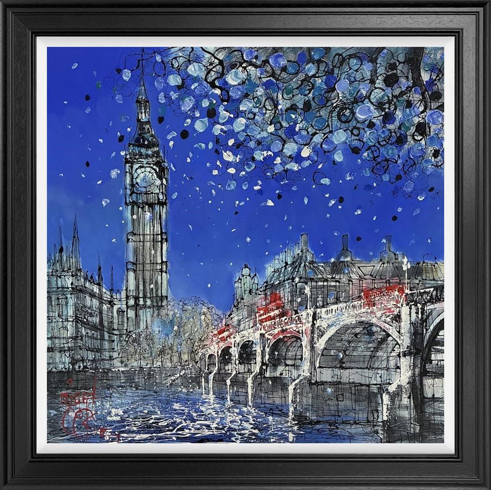 London in Royal Blue by Nigel Cooke - EB London