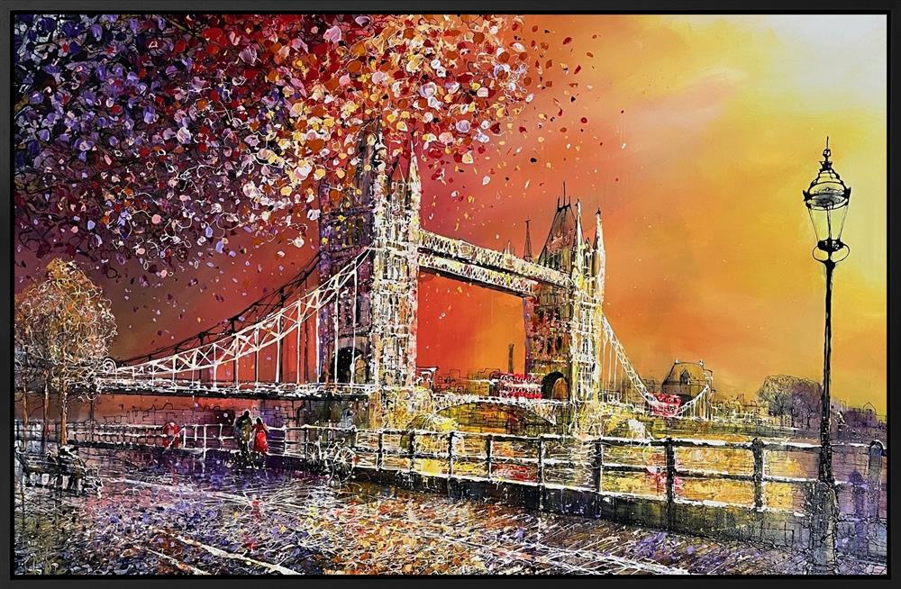London's Golden Skies by Nigel Cooke - EB London