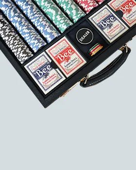 Luxury Poker Set - Geoffery Parker - EB London