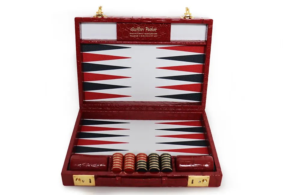 Luxury Travel Backgammon Board – Geoffrey Parker - EB London
