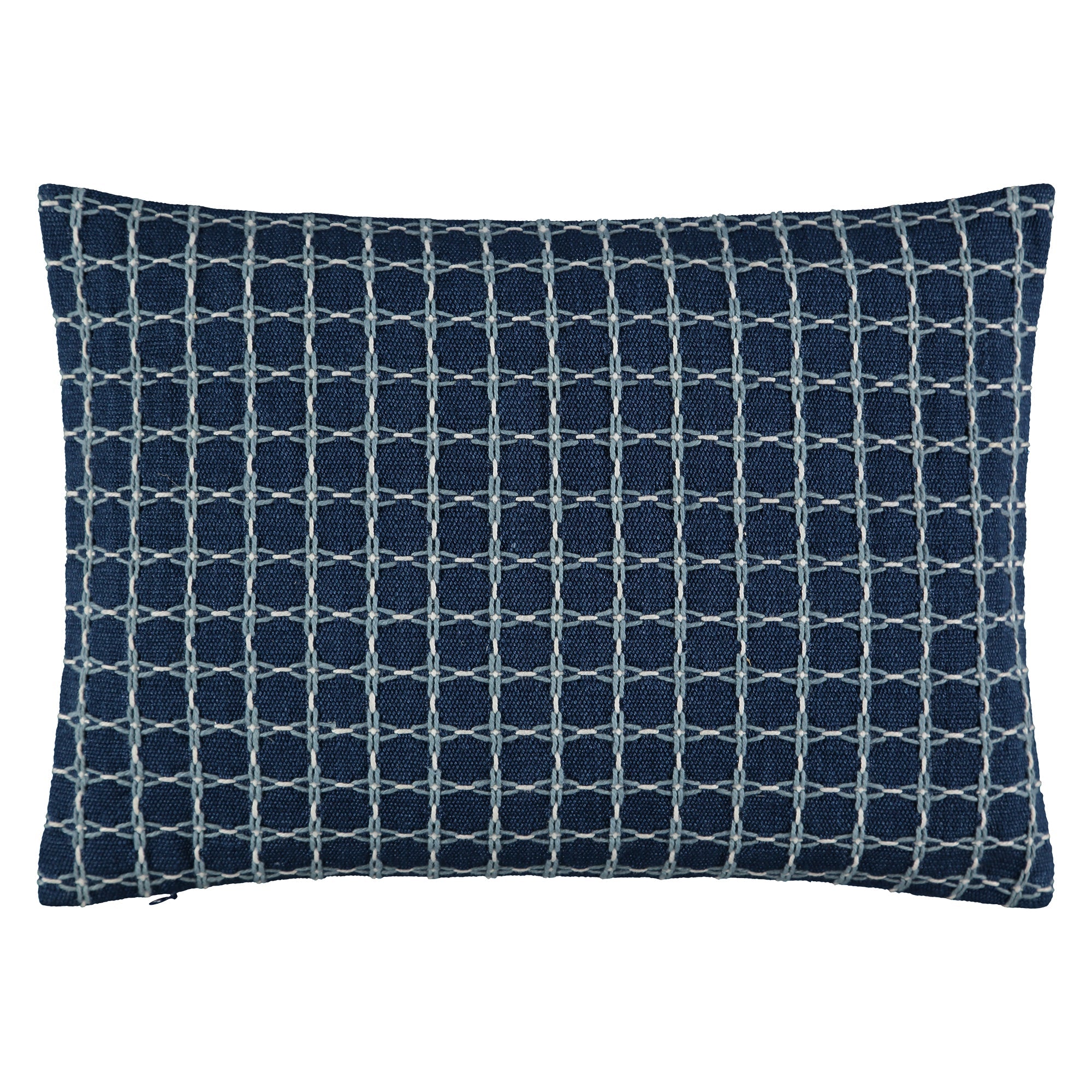 William Yeoward Maliana - Indigo 50x35 Cushion luxury cushion - EB London product image 1