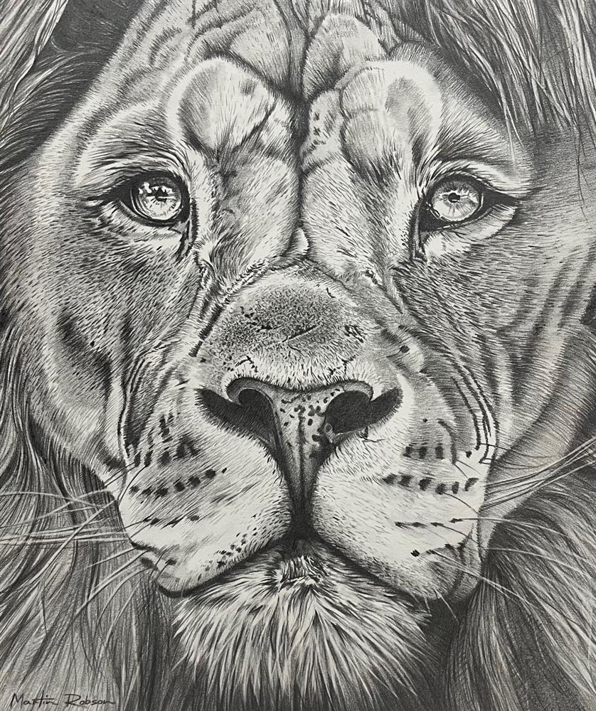 Martin Robson | The King - Study | Original British Art - EB London