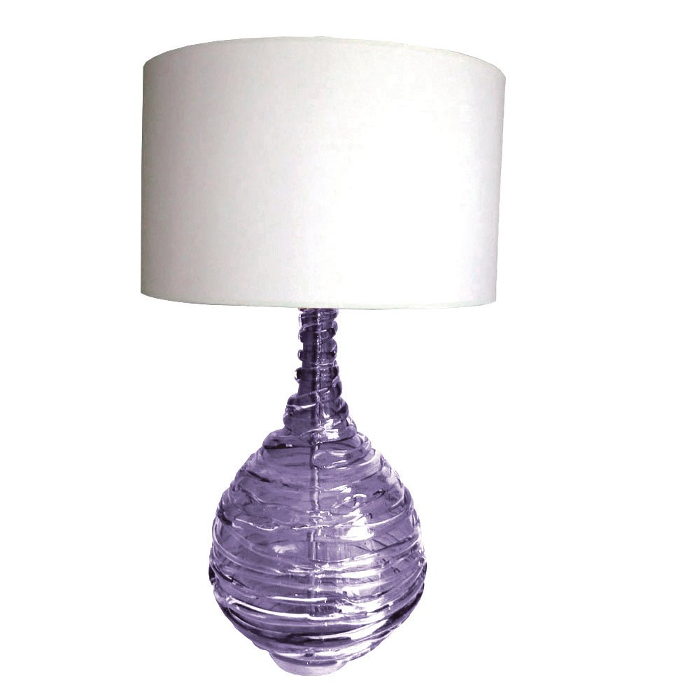 William Yeoward Matilda Table Lamp Amethyst luxury table lamp - EB London product image 1