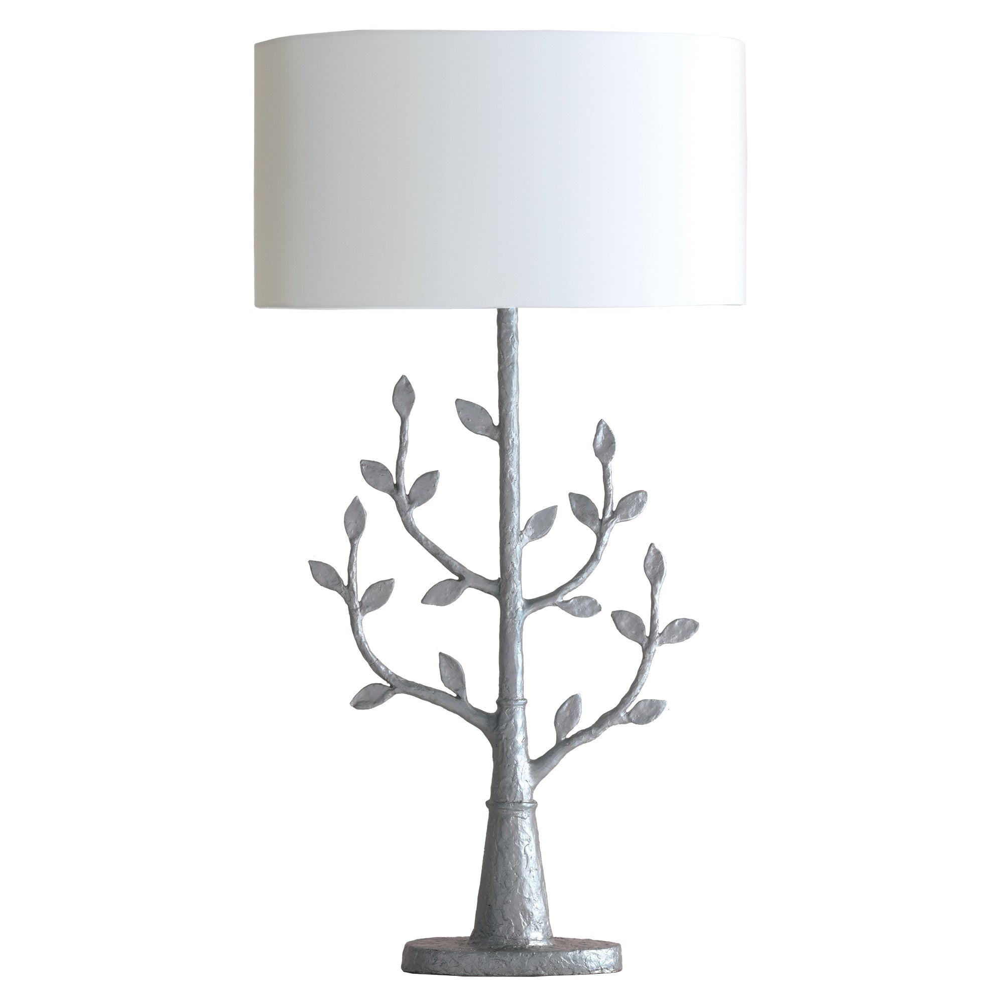 William Yeoward Millana Table Lamp in Silvered Finish luxury table lamp - EB London product image 1