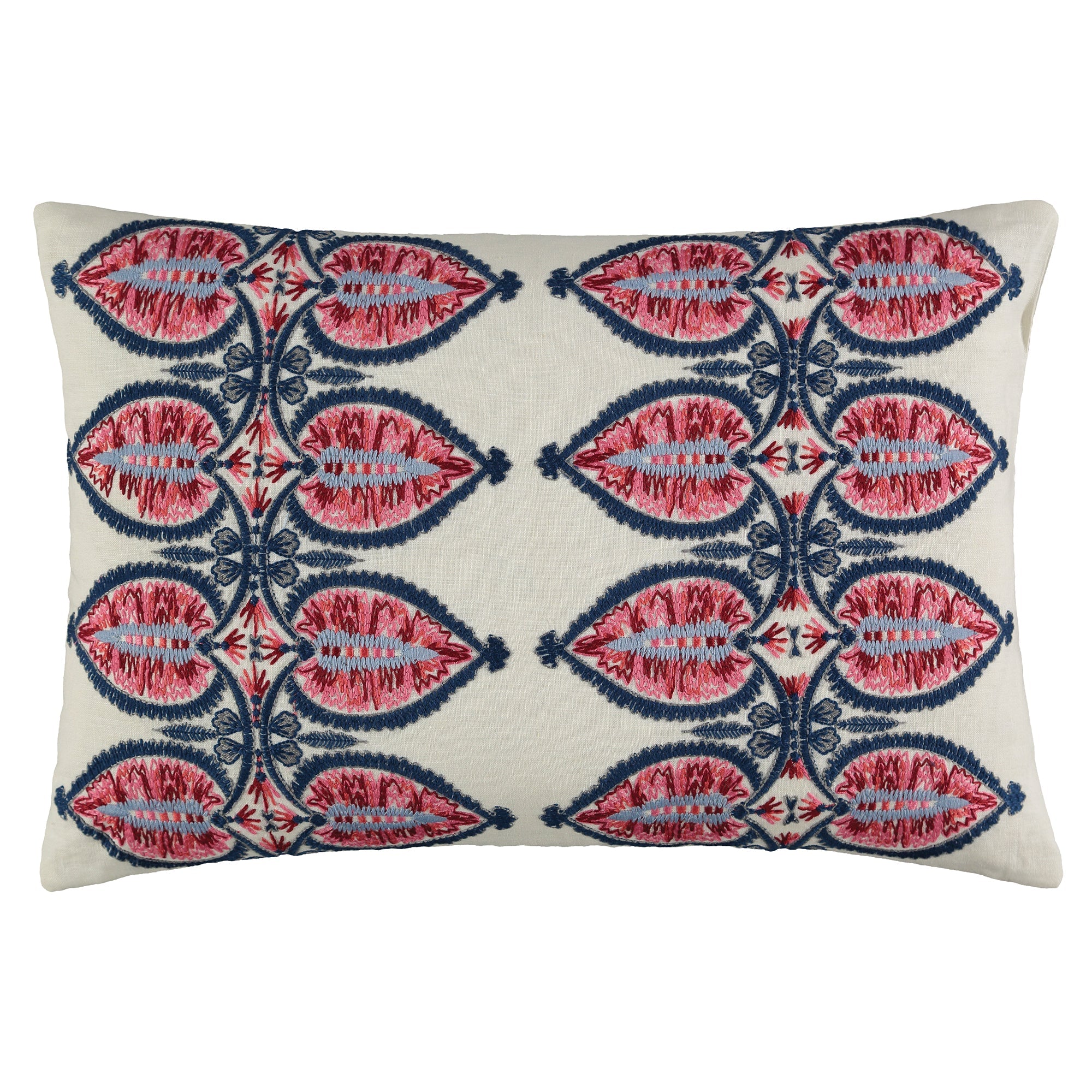 William Yeoward Montacute - Rouge 60x40 Cushion luxury cushion - EB London product image 1
