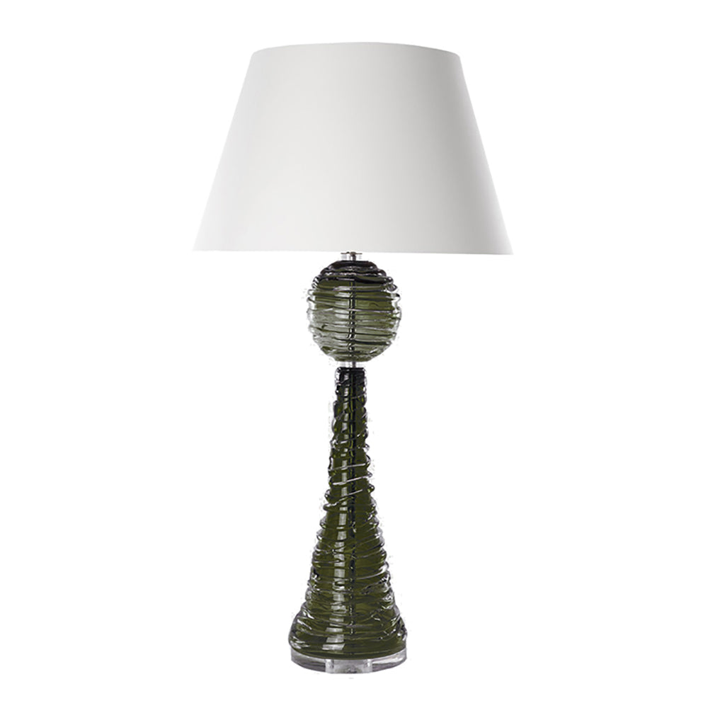 William Yeoward Muffy Table Lamp Sage luxury table lamp - EB London product image 1