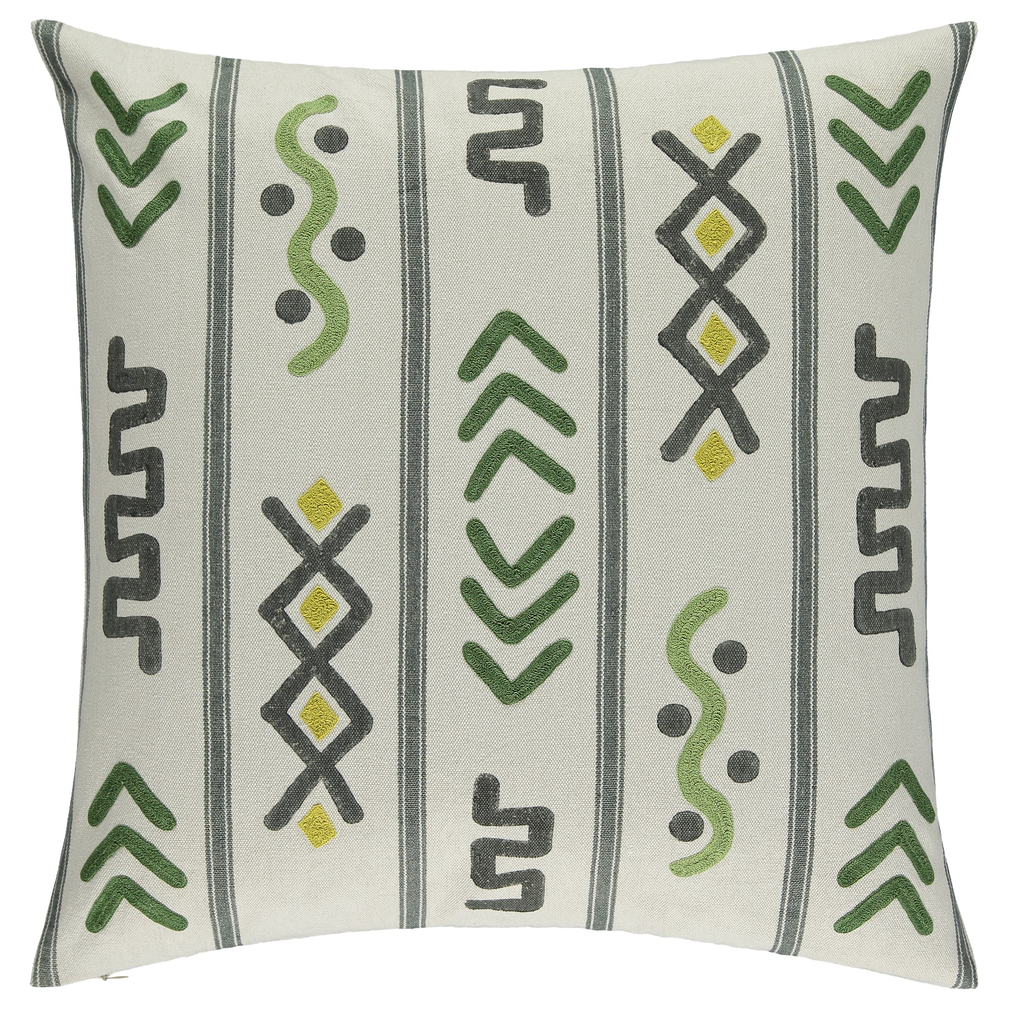 William Yeoward Nasca - Sage 60x60 Cushion luxury cushion - EB London product image 1