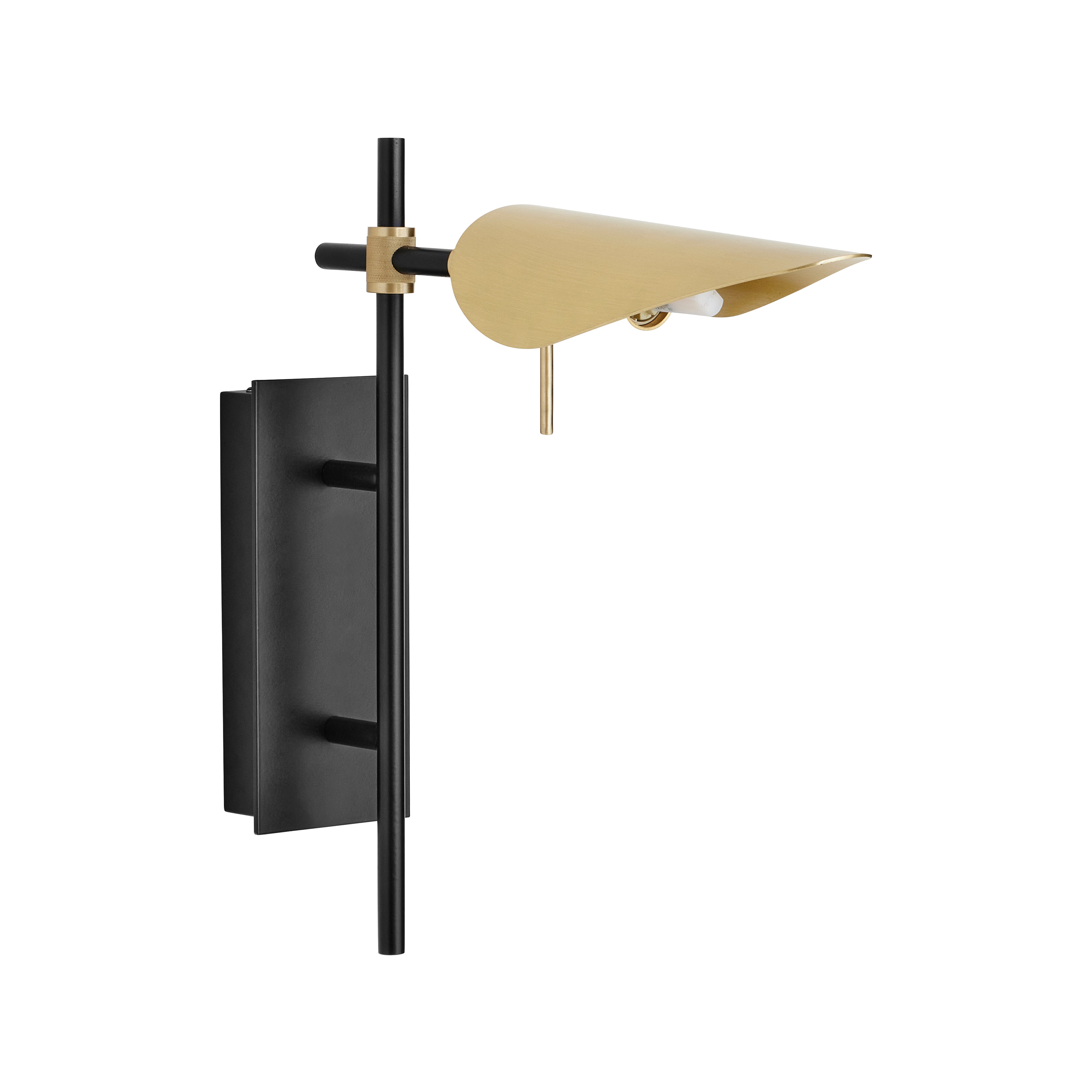 Northern Lights Axl Wall Light unlit product shot at EB London