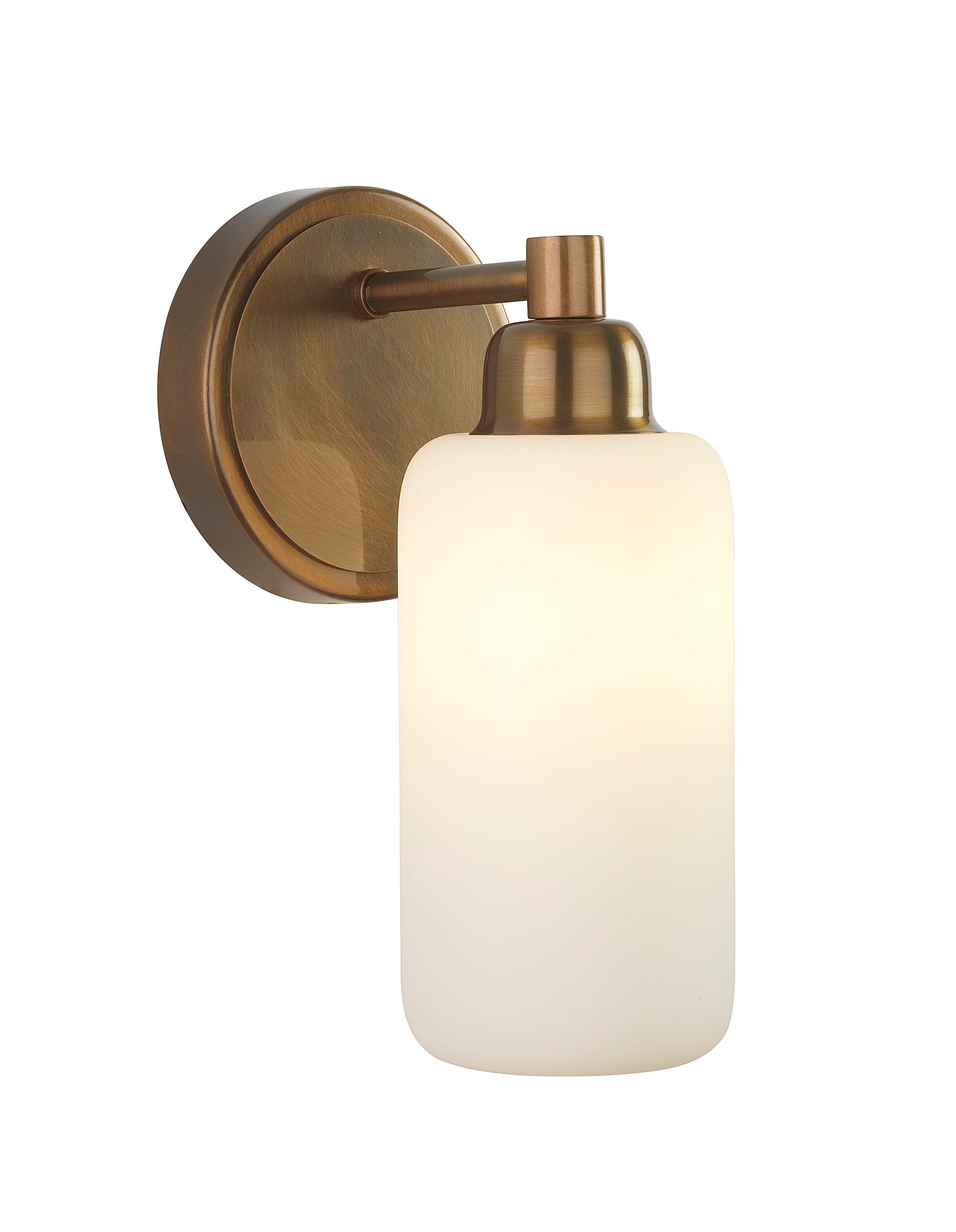 Northern Lights Bartok Wall Light lit at EB London