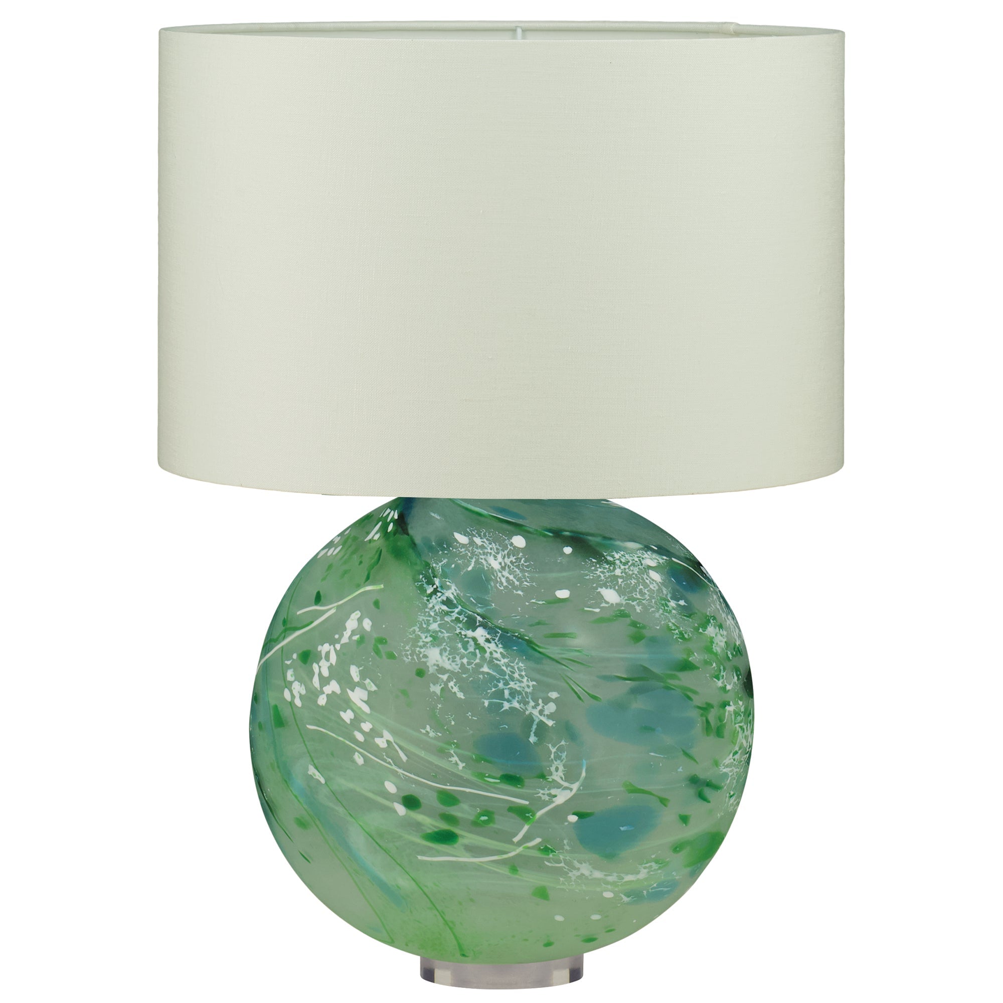 William Yeoward Nyla Sea Green Table Lamp luxury table lamp - EB London product image 1
