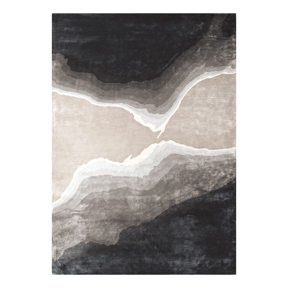 William Yeoward Onda - Charcoal 250x350 Rug luxury rug - EB London product image 1