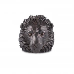 Oxidised Silver Proud Lion Ring – Deakin & Francis - EB London