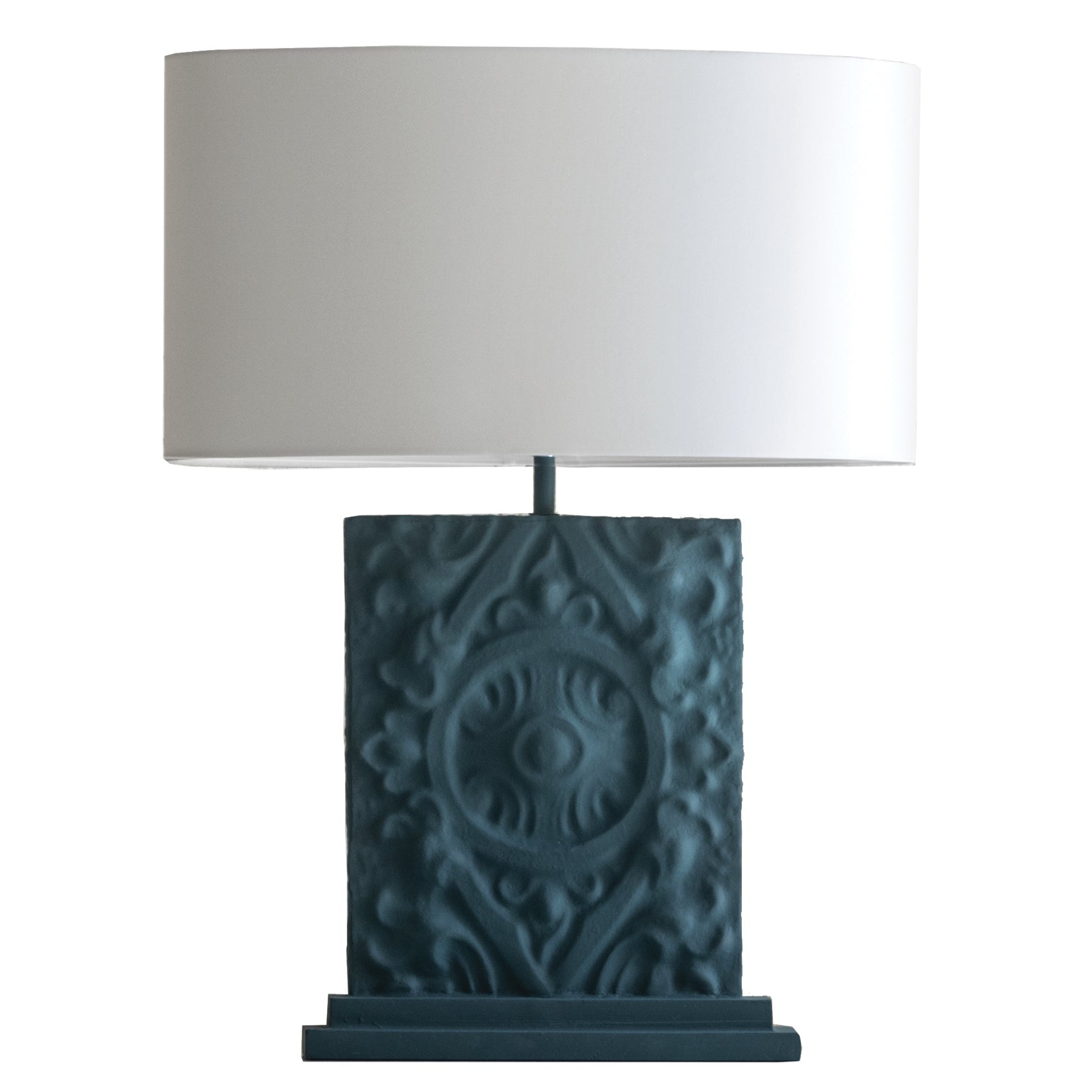 William Yeoward Piastrella Table Lamp in Black Jade luxury table lamp - EB London product image 1