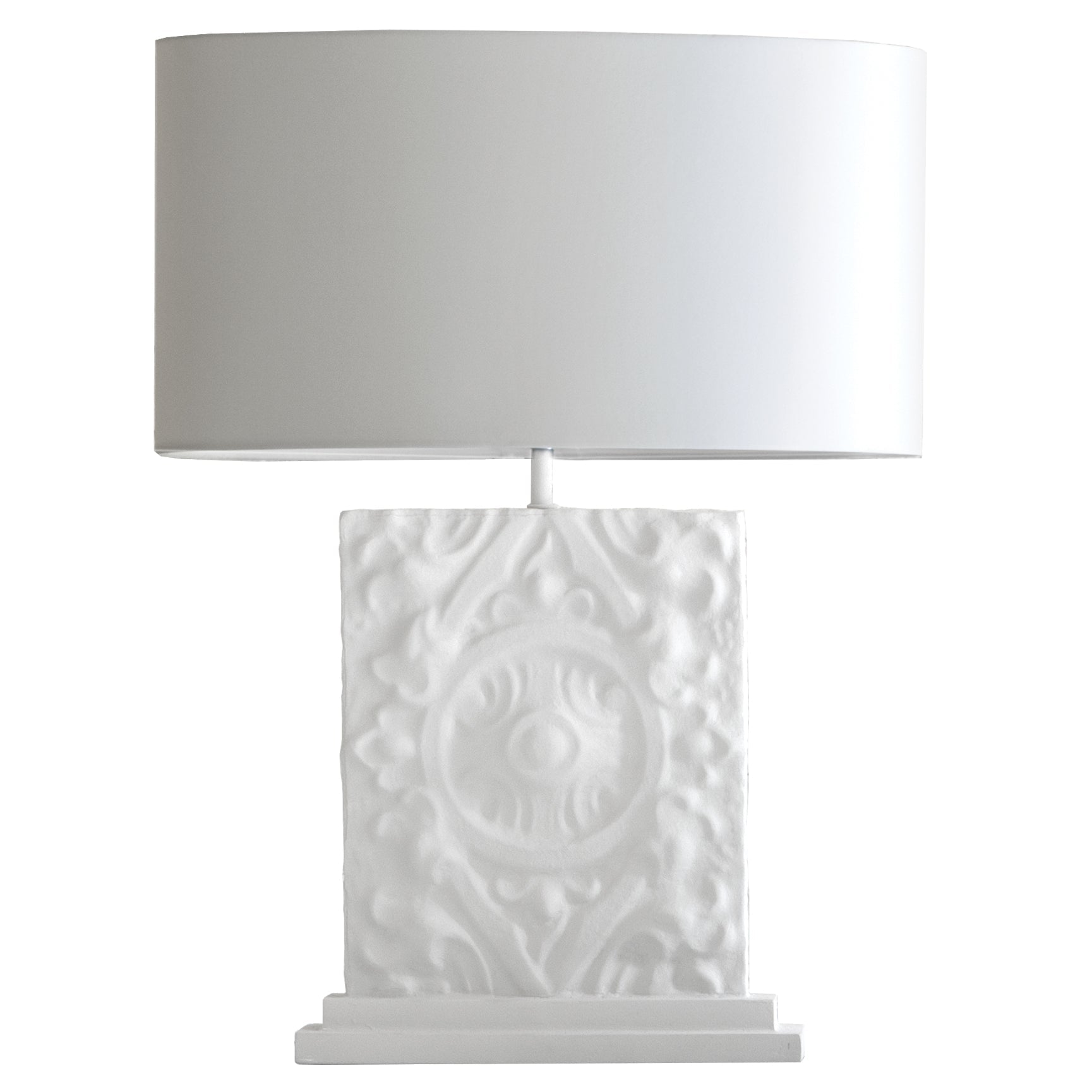 William Yeoward Piastrella Table Lamp in Chalk luxury table lamp - EB London product image 1