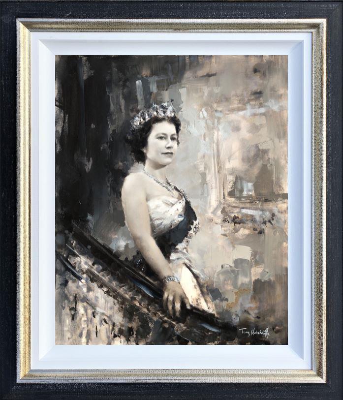 Queen Elizabeth II by Tony Hinchliffe - EB London