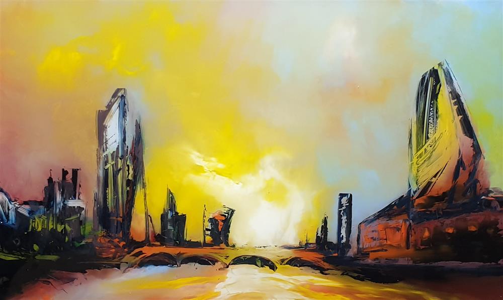 Richard King | Breath - Central London | Original British Art - EB London