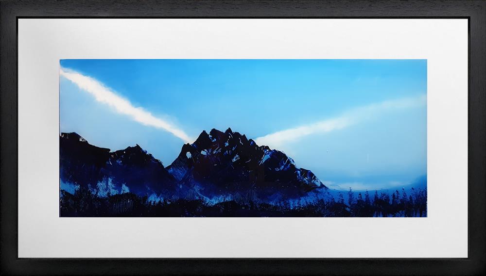 Richard King | Into The Mist - Trfan Snowdonia | Original British Art - EB London
