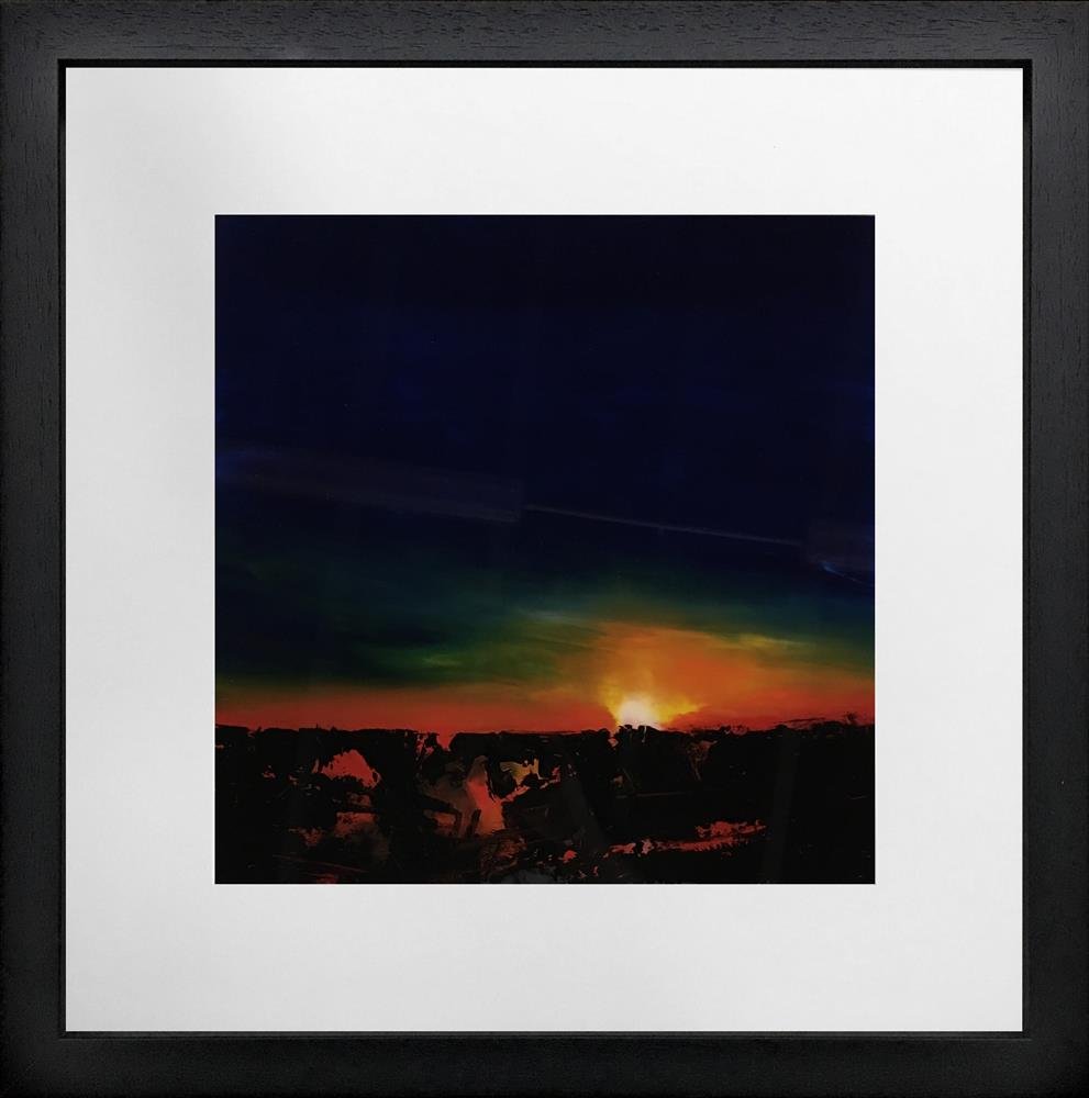 Richard King | Sun Set After Worms Head | Original British Art - EB London