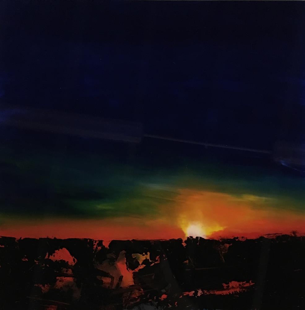 Richard King | Sun Set After Worms Head | Original British Art - EB London