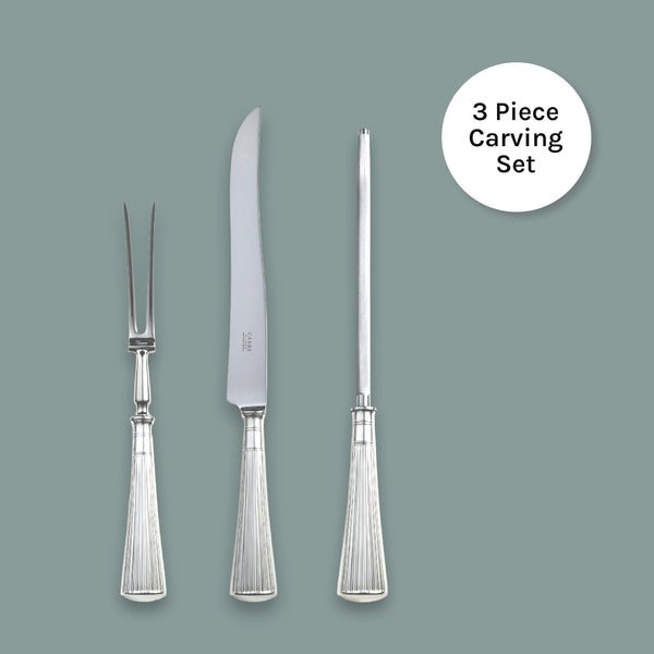 Sandalwood Carving Set - Carrs Silver - EB London