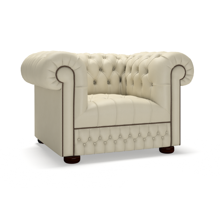 Sofa by Saxon - Belgravia Chair - Hand-Burnished Leather - EB London