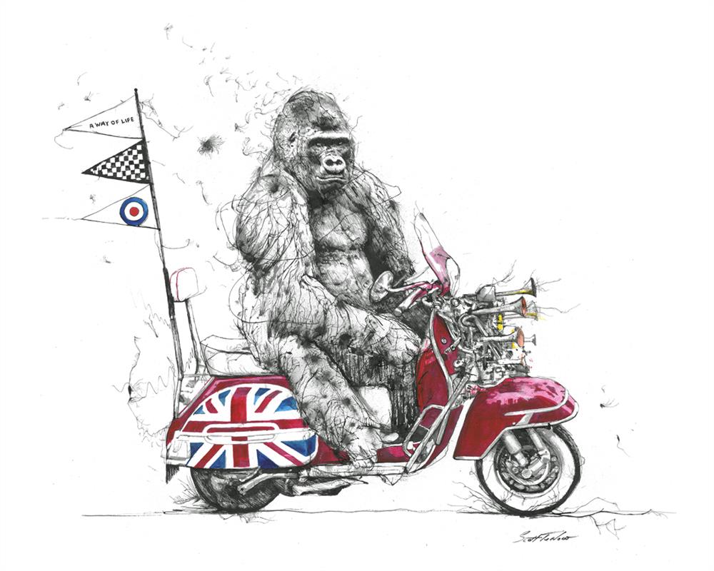 Scott Tetlow | A Way Of Life - Miniature | Limited Edition British Art - EB London