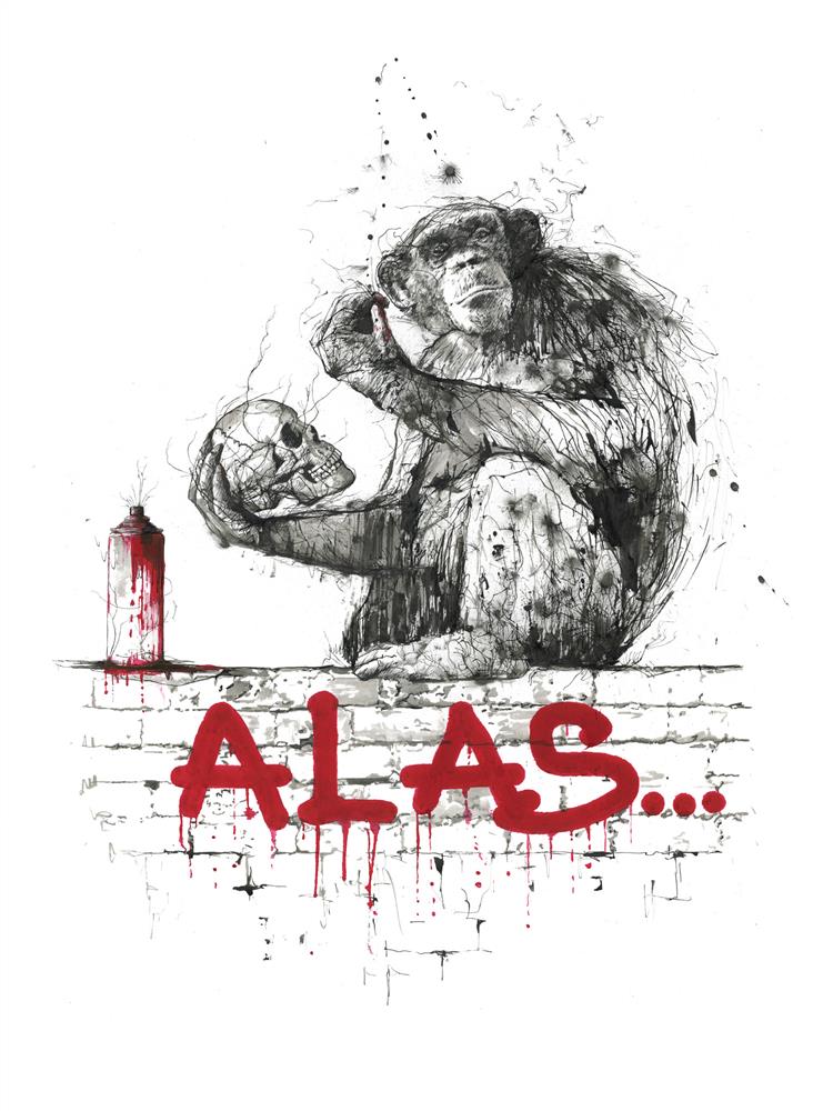 Scott Tetlow | Alas | Limited Edition British Art - EB London