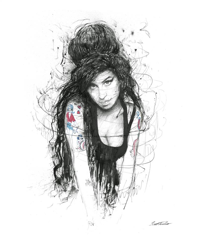Scott Tetlow | Amy - Miniature | Limited Edition British Art - EB London