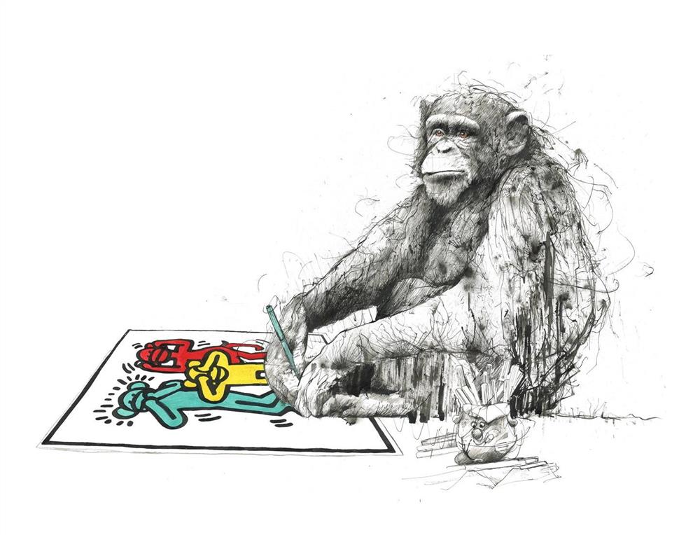 Scott Tetlow | Art Class - Miniature | Limited Edition British Art - EB London