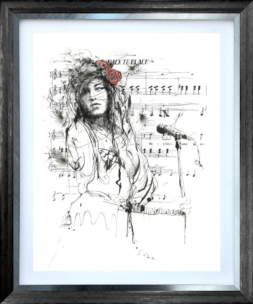 Scott Tetlow | Back To Black - Deluxe | Limited Edition British Art - EB London