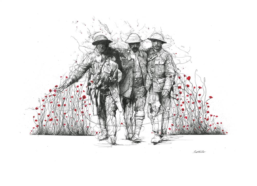 Scott Tetlow | Brotherhood - Deluxe | Limited Edition British Art - EB London