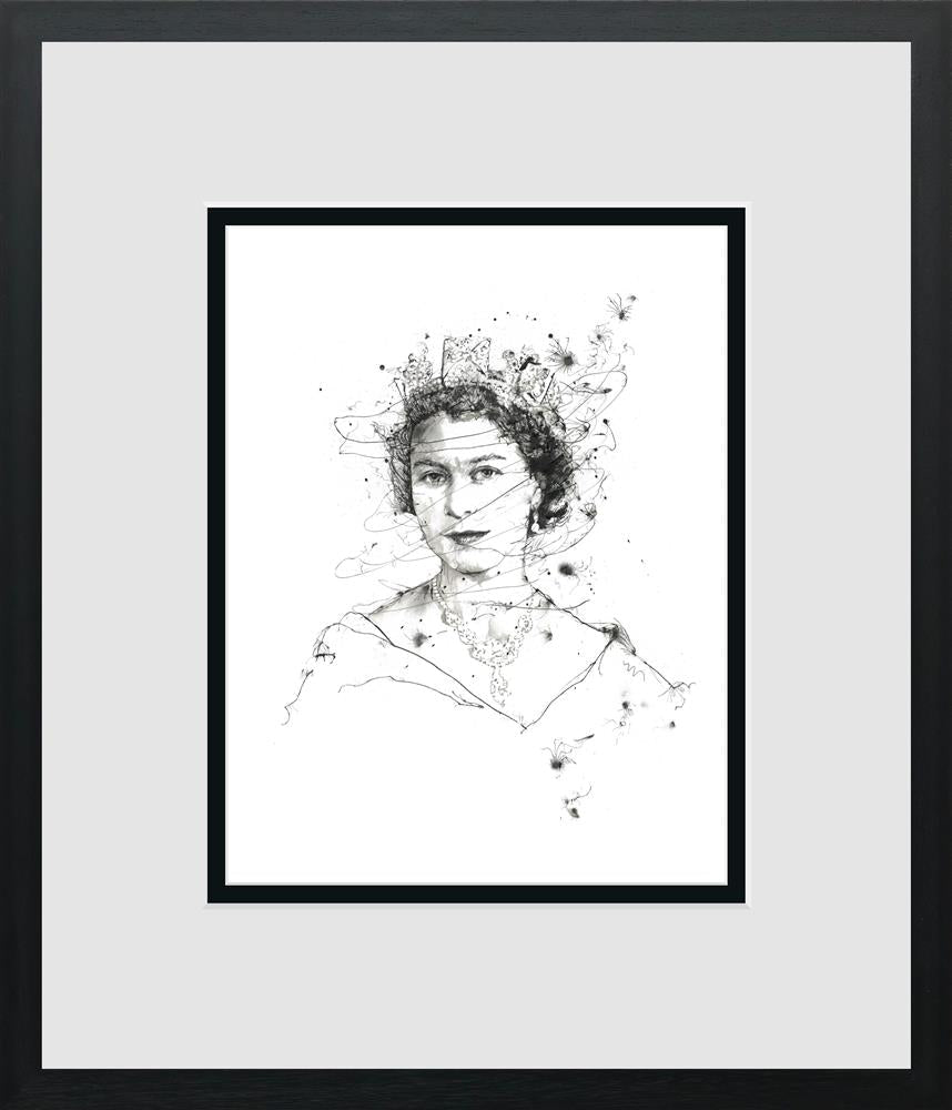 Scott Tetlow | Celebrating Her Majesty - Miniature | Limited Edition British Art - EB London