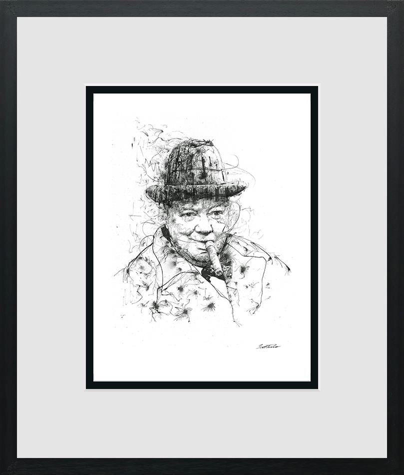 Scott Tetlow | Churchill - Miniature | Limited Edition British Art - EB London