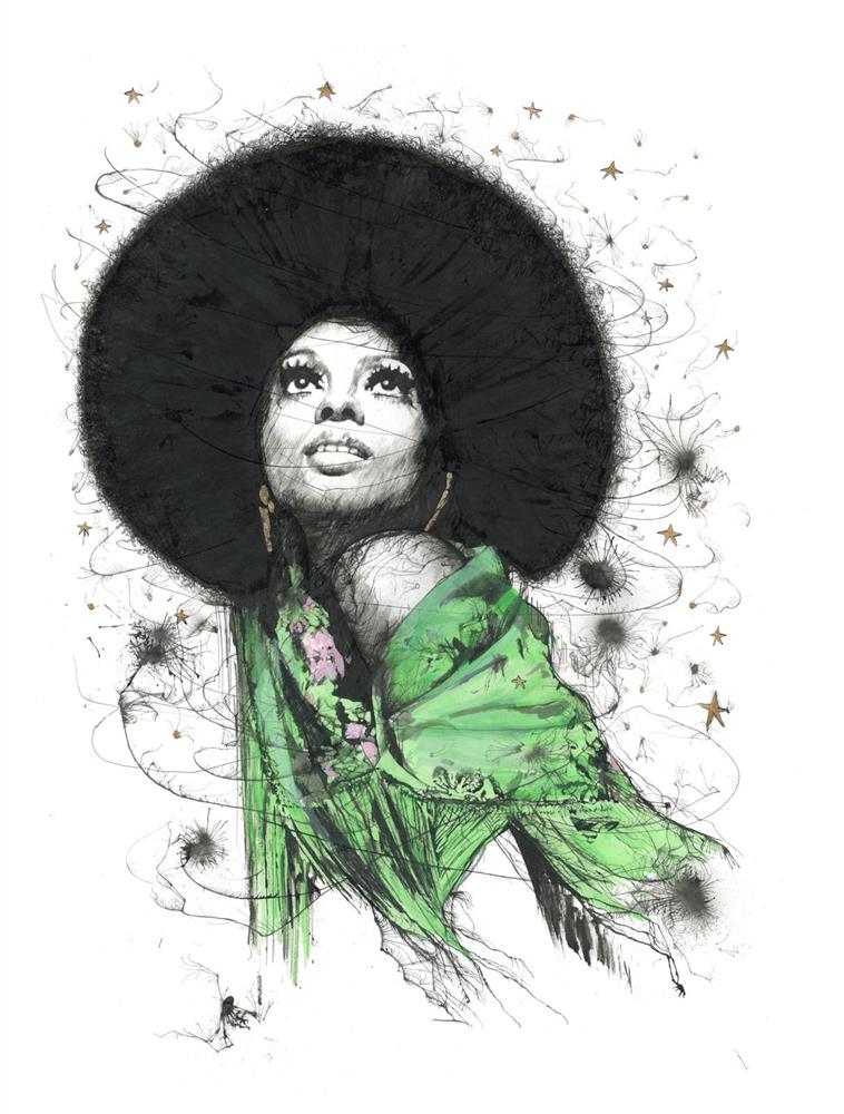 Scott Tetlow | Diana Ross | Original British Art - EB London