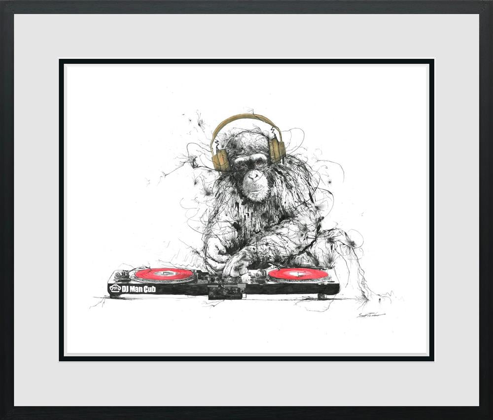 Scott Tetlow | DJ Man Cub II | Limited Edition British Art - EB London