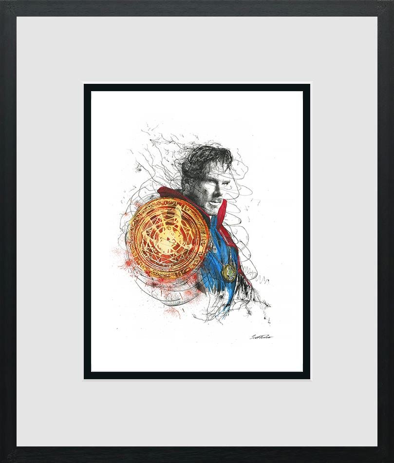Scott Tetlow | Dr Strange - Miniature | Limited Edition British Art - EB London