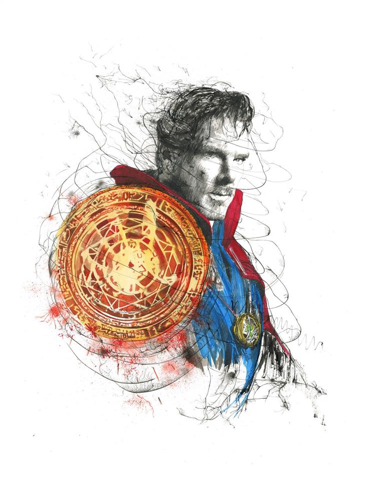 Scott Tetlow | Dr. Strange | Original British Art - EB London