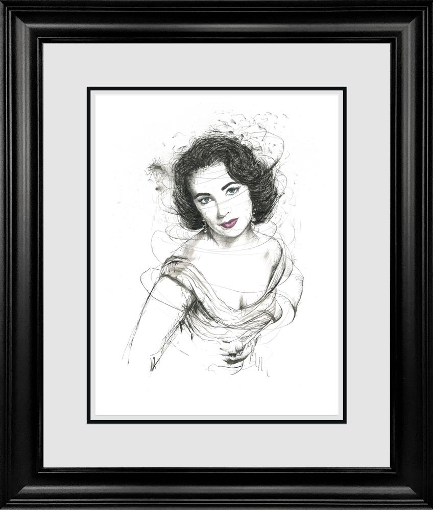 Scott Tetlow | Elizabeth Taylor | Original British Art - EB London