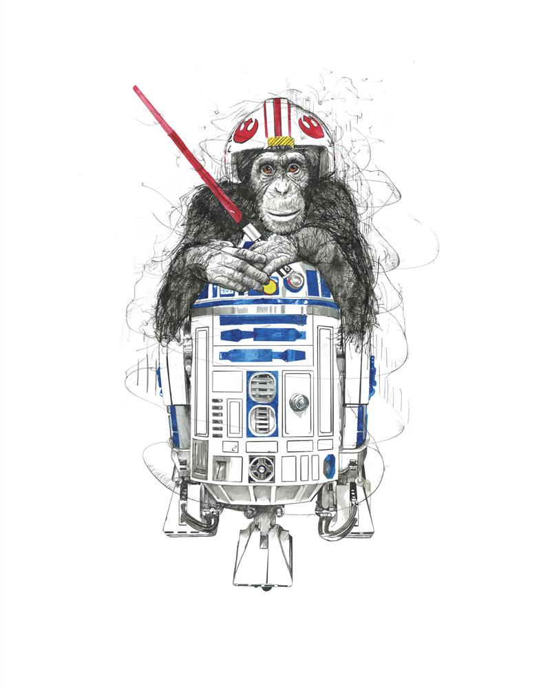 Scott Tetlow | Feel The Force | Original British Art - EB London