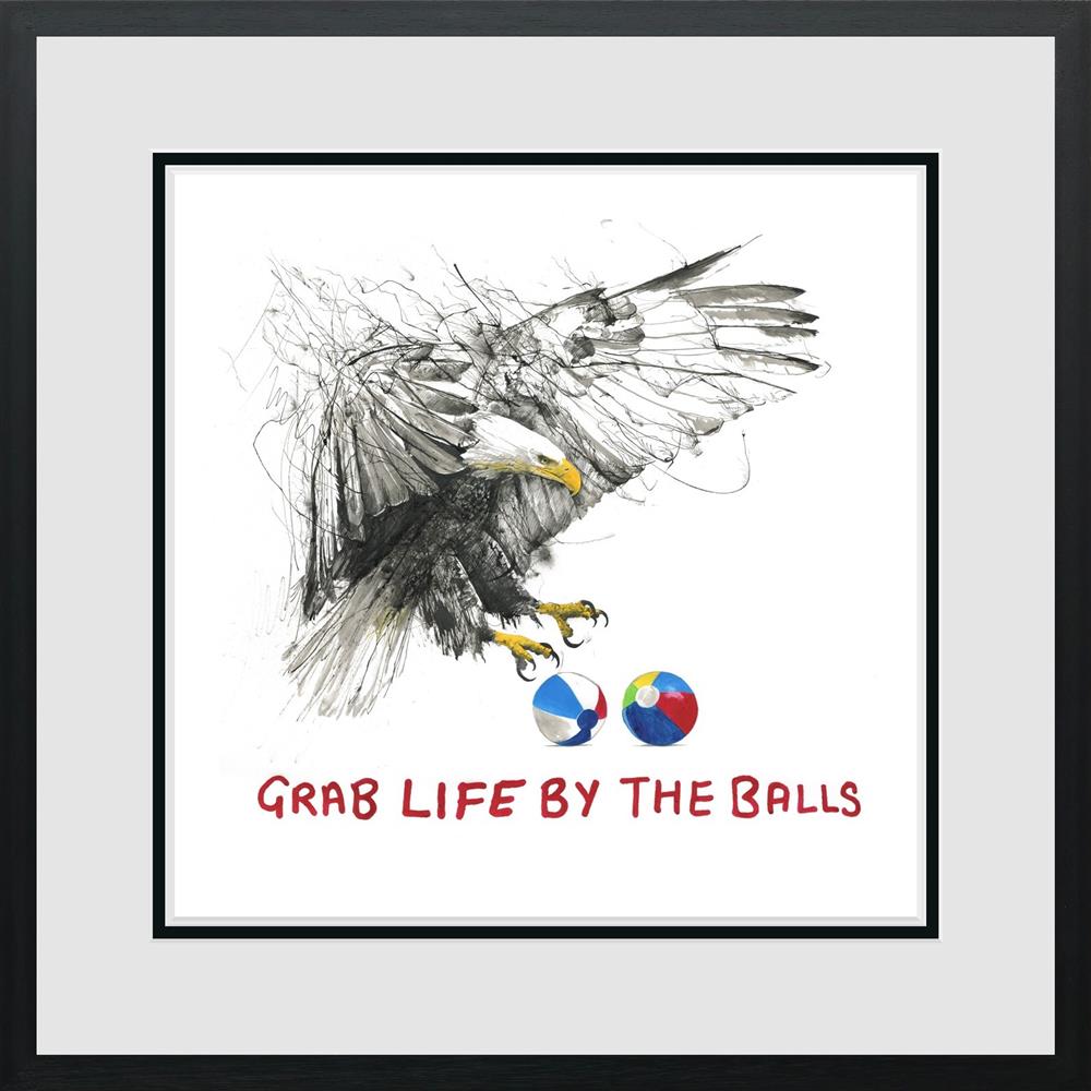 Scott Tetlow | Grab Life By The Balls | Limited Edition British Art - EB London