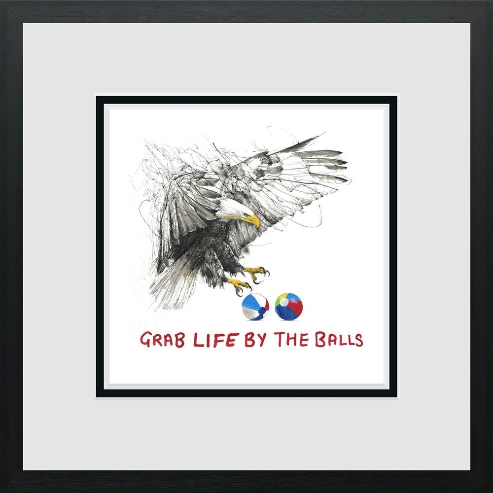 Scott Tetlow | Grab Life By The Balls - Miniature | Limited Edition British Art - EB London