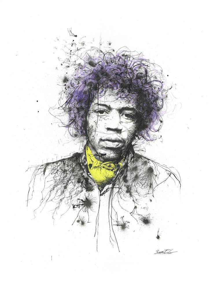 Scott Tetlow | Hendrix | Limited Edition British Art - EB London