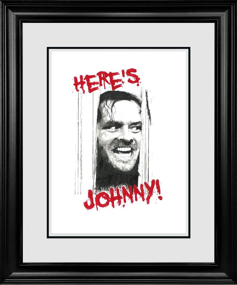 Scott Tetlow | Here's Johnny | Original British Art - EB London