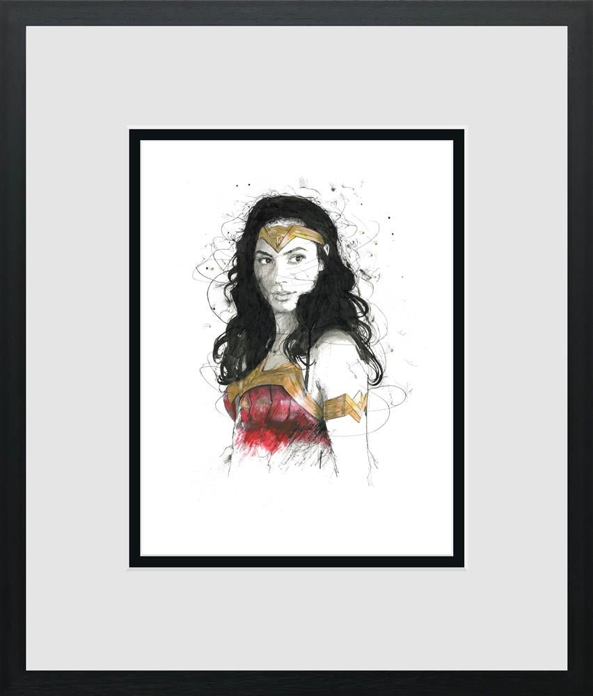 Scott Tetlow | I Have A Warrior's Heart - Miniature | Limited Edition British Art - EB London