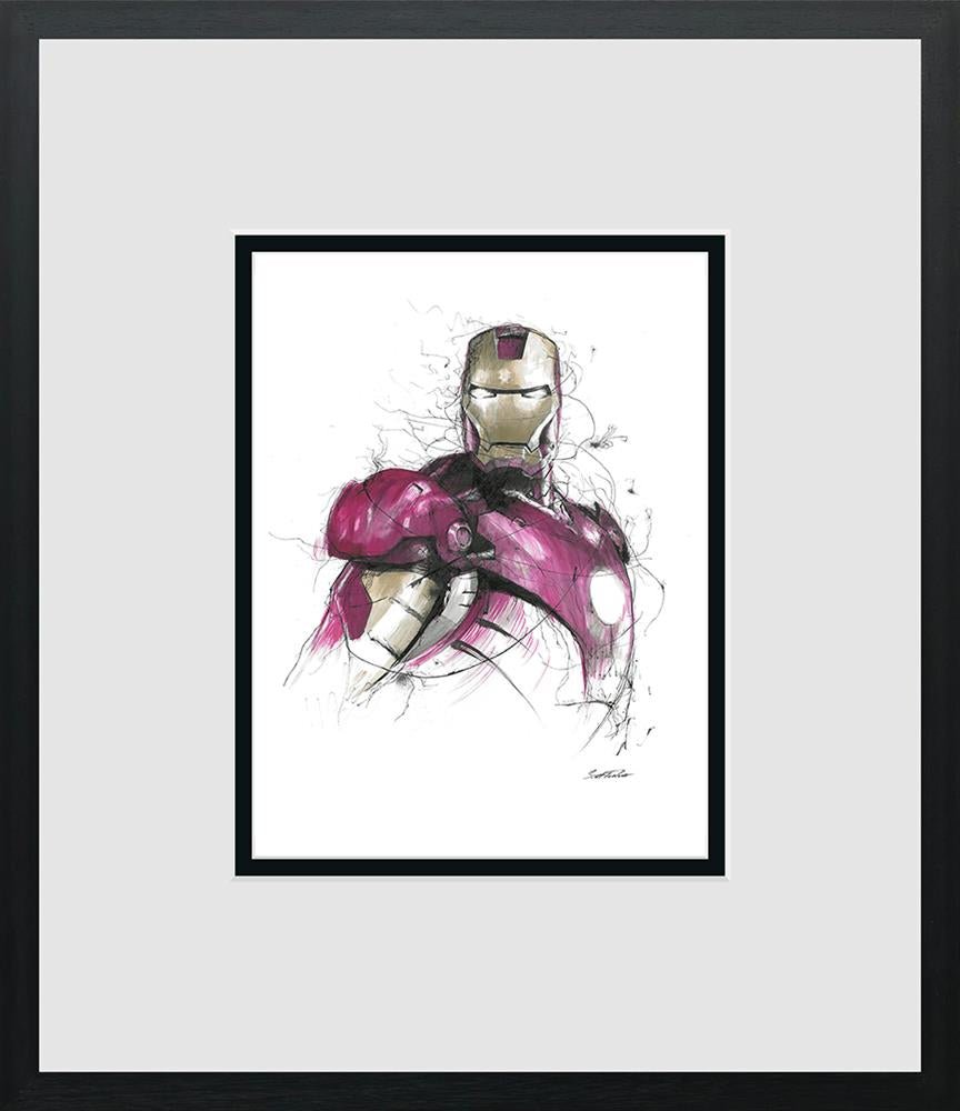 Scott Tetlow | Iron Man - Miniature | Limited Edition British Art - EB London