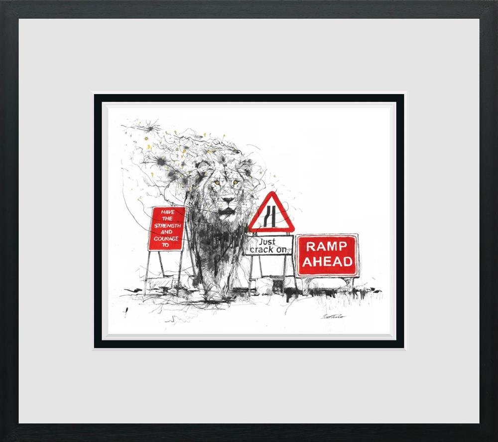 Scott Tetlow | Just Crack On! - Miniature | Limited Edition British Art - EB London