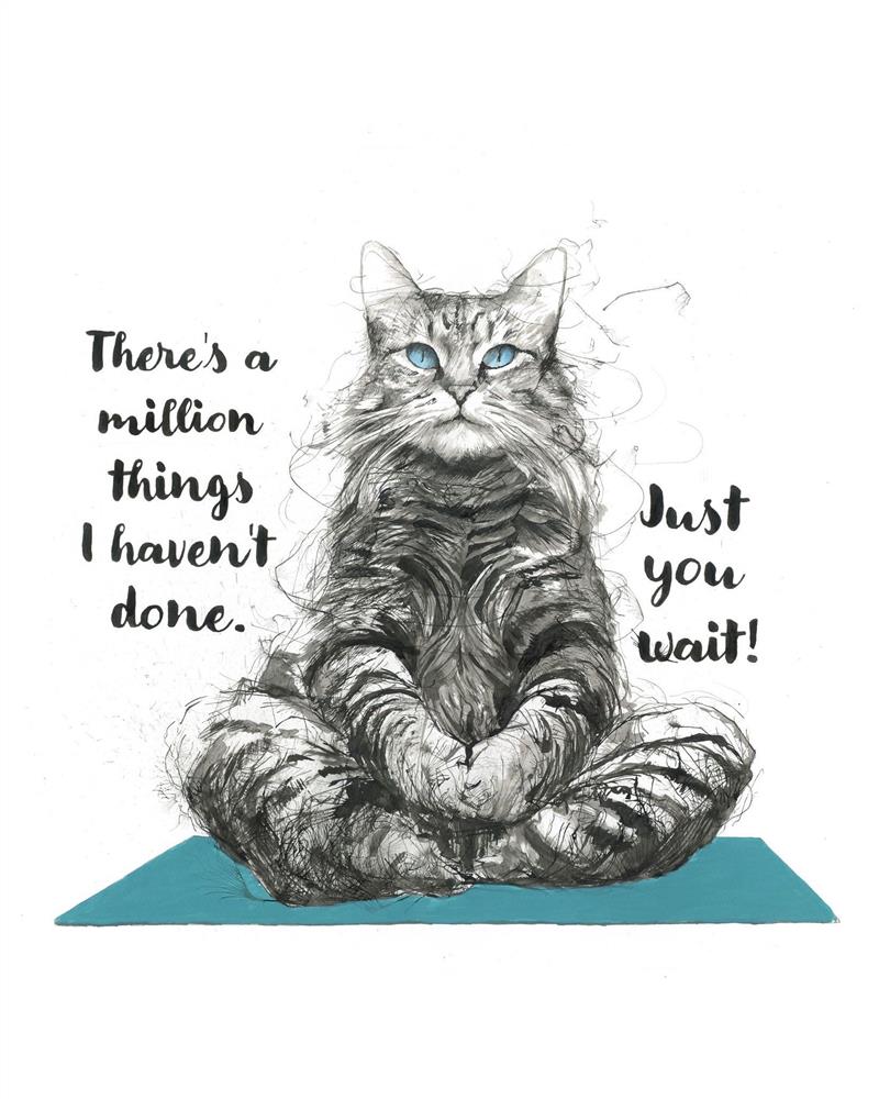 Scott Tetlow | Just You Wait | Original British Art - EB London